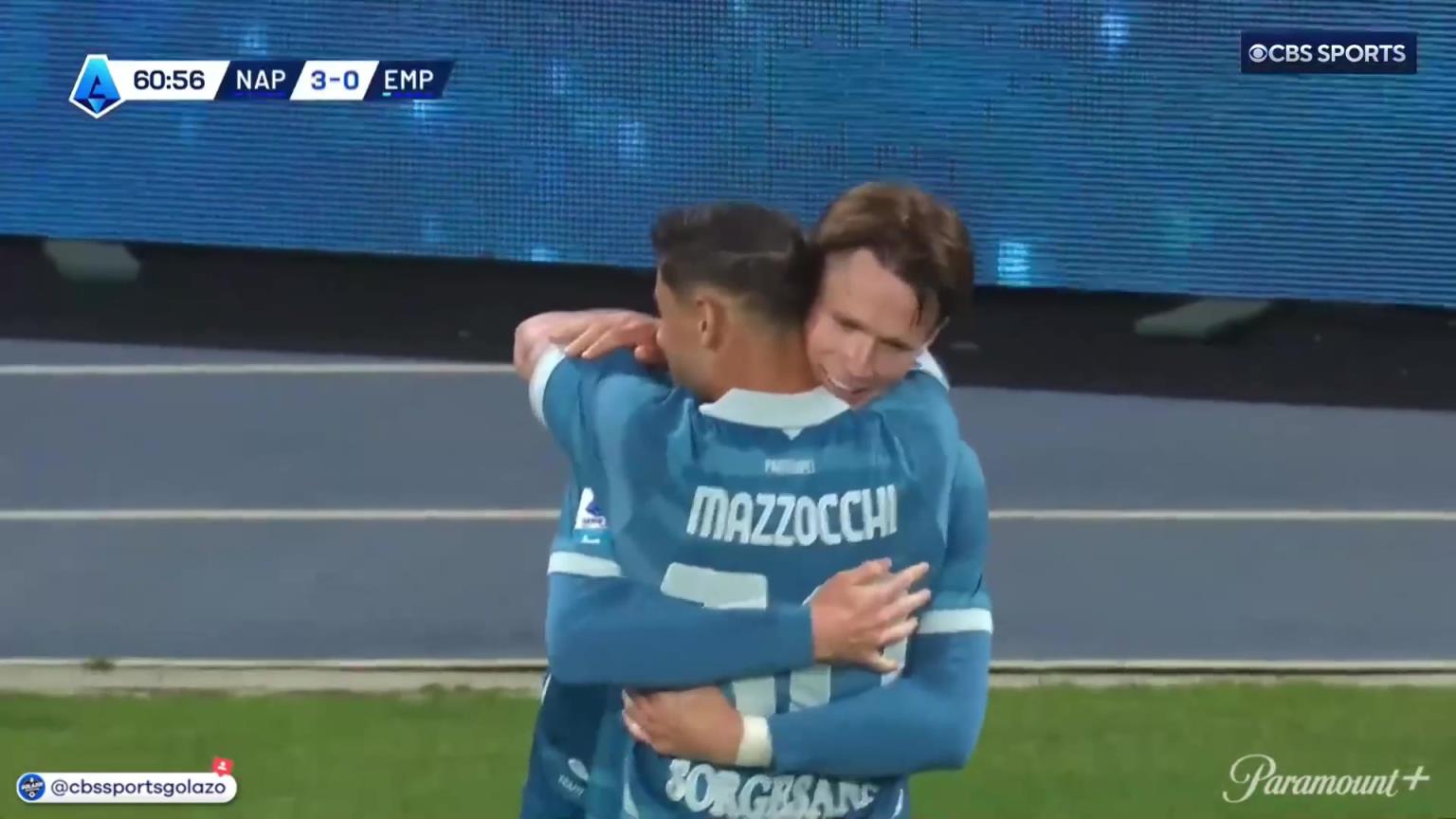 無敵雙響炮！麥克托米奈甩頭破門梅開二度！盧卡庫傳中送助攻！