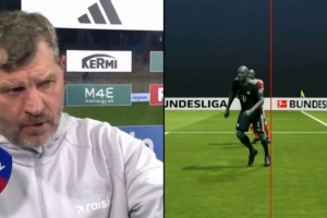 VAR取消首球！柏林聯(lián)主帥吐槽：越位5毫米應(yīng)該算進(jìn)！有人簡直瘋了